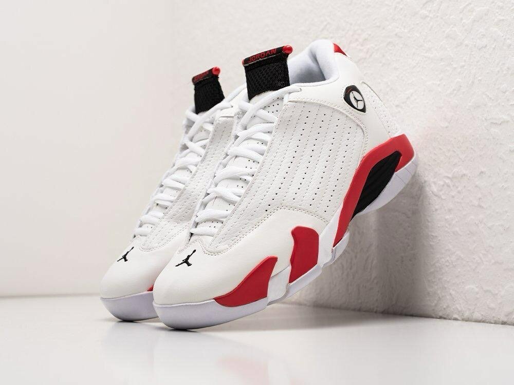 Jordan 14( white and red)
