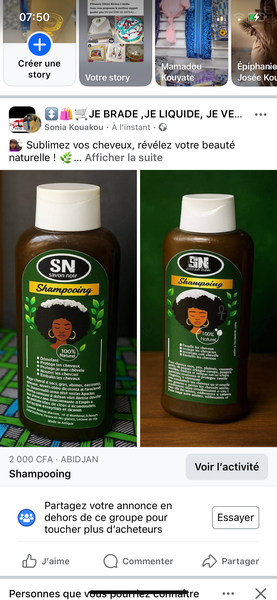 Shampooing Naturel pour Cheveux