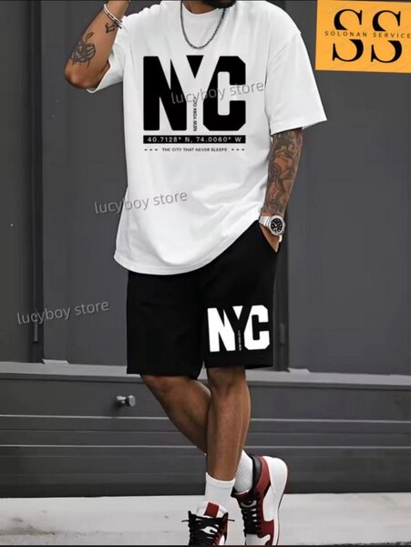 Ensemble décontracté NYC unisexe