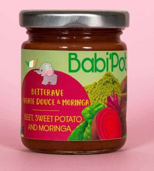 Purée Betterave Patate Douce Moringa
