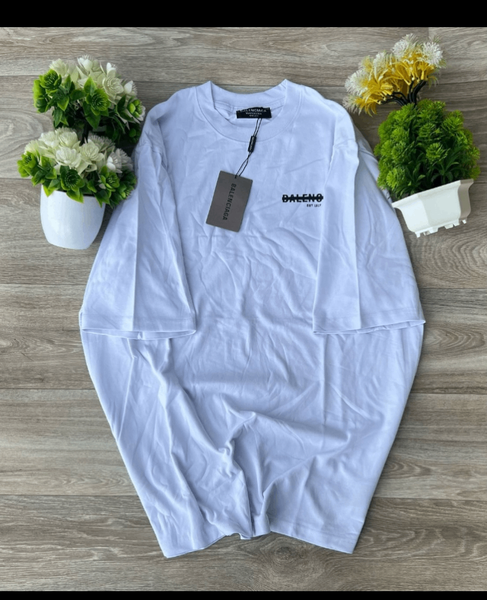 T-shirt Blanc Unisexe Mode