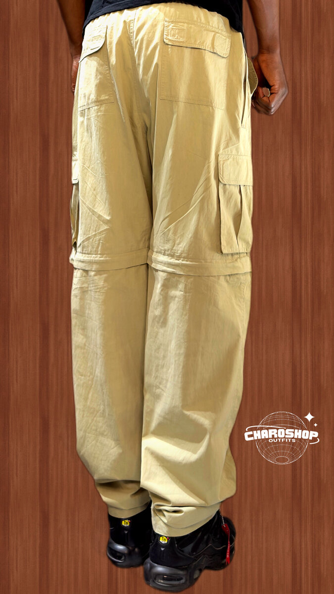 Pantalon cargo homme convertible