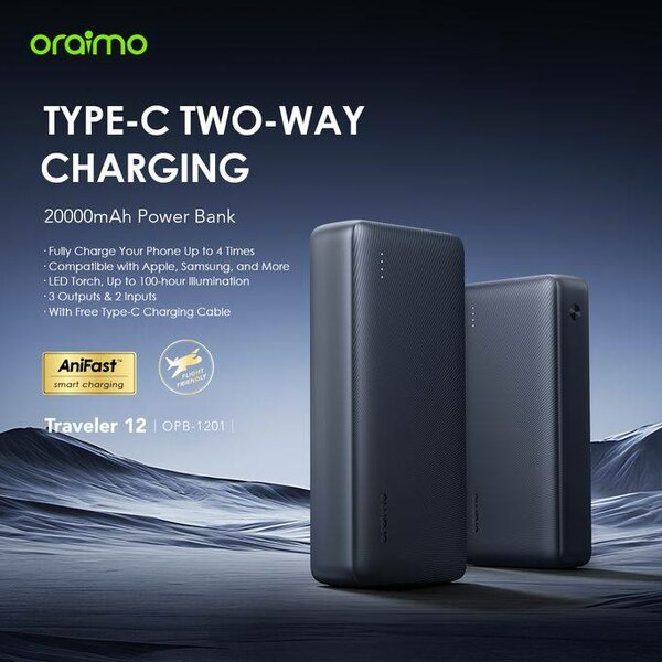 Batterie Externe Oraimo 20000mAh