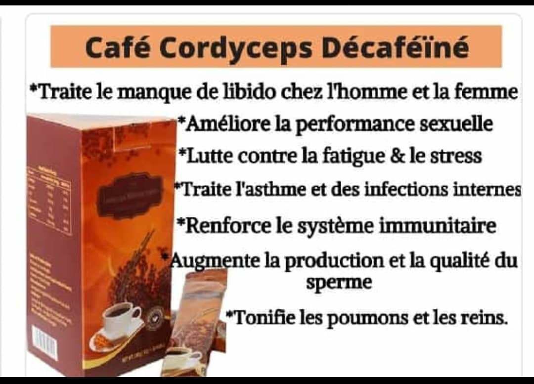Café Cordyceps Décaféiné