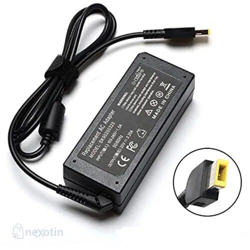 Lenovo Laptop Slim USB Charger 65W