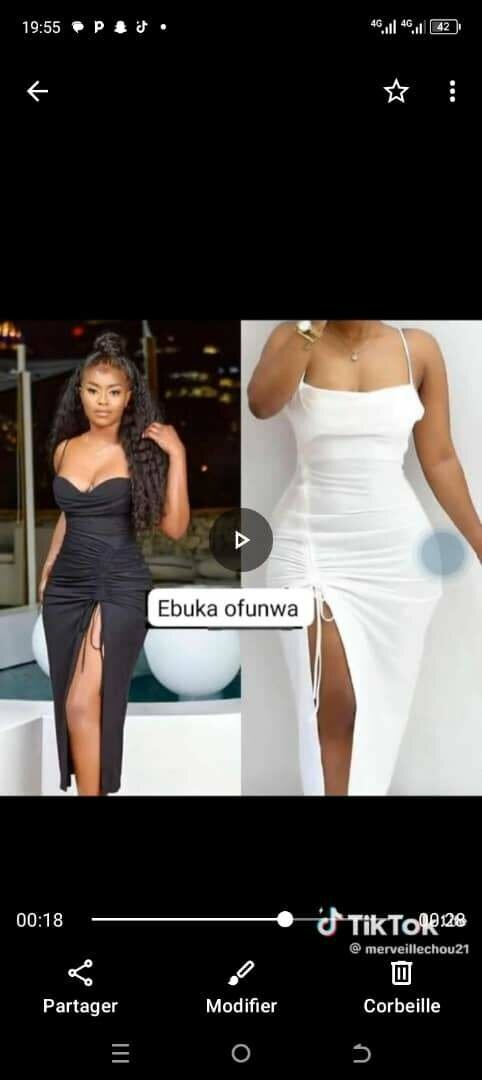 Robe moulante élégante