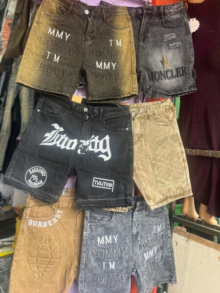 Shorts en jean tendance homme