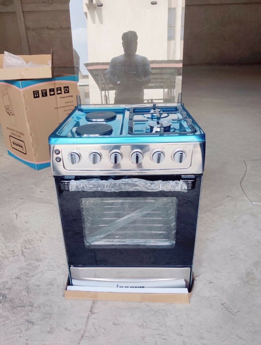 Blue flame Gas Burner with oven and Grill