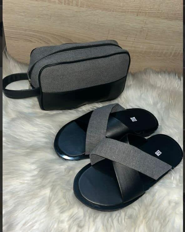 Sandales élégantes avec pochette