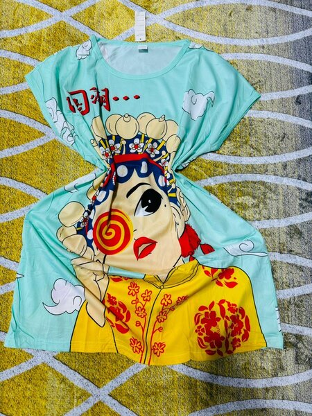 Cartoon character nightwear