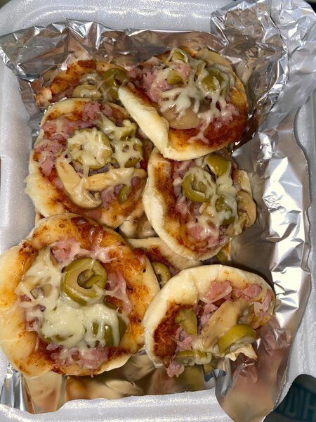 Mini pizzas savoureuses