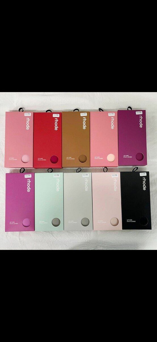 Новое поступление  Чехлы с помадой rhode  Оригинал,