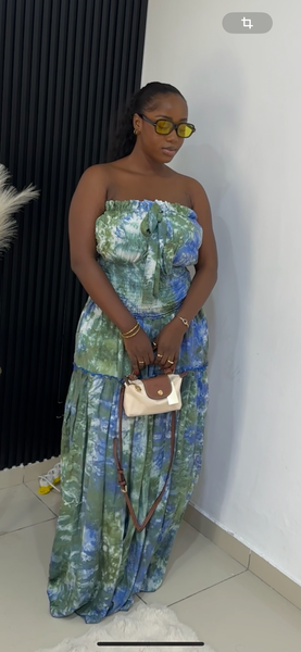 Robe maxi élégante femme