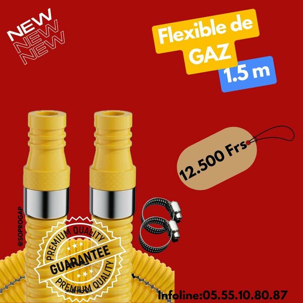 Flexible de Gaz 1.5 m