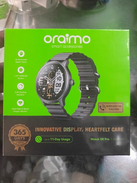 Oraimo Smartwatch HD Appels