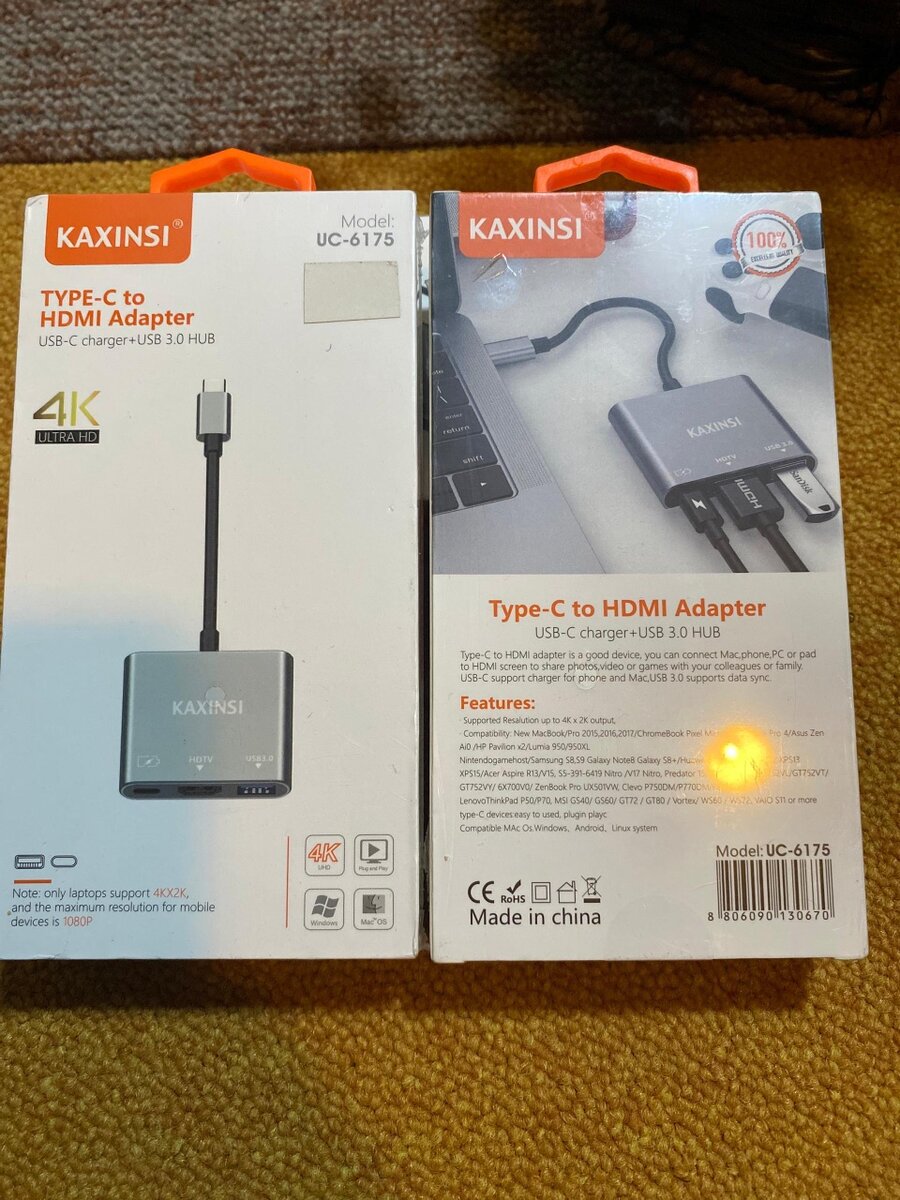 Type C to HDMI Adapter