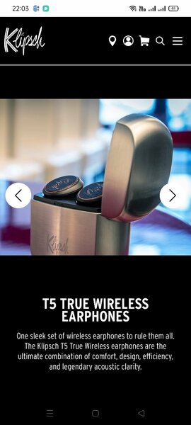 Klipsch T5 true wireless usa original