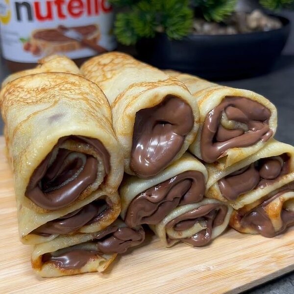 10Crêpes au Nutella Gourmandes