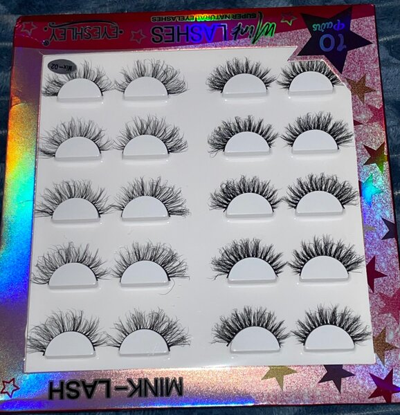 Cils Fausse Vison 10 Paires