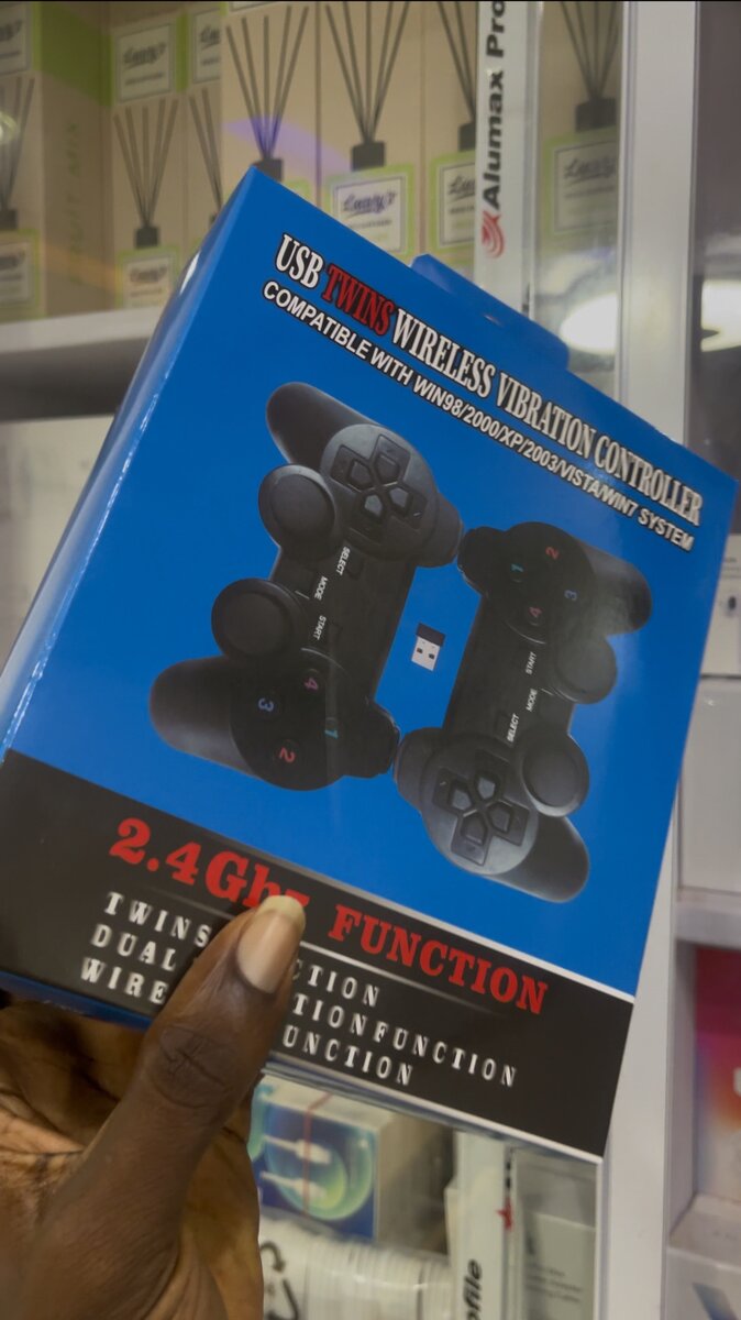 Computer wireless gaming pad