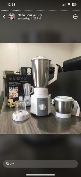 Silver blender