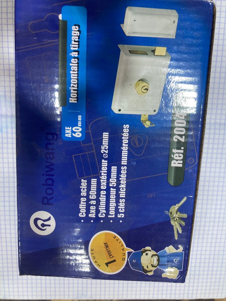 Serrure à Tirage Robiwang