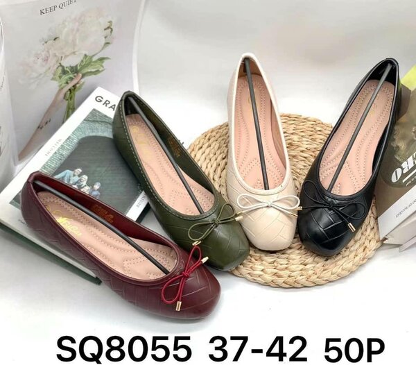 Ballerines en cuir élégantes