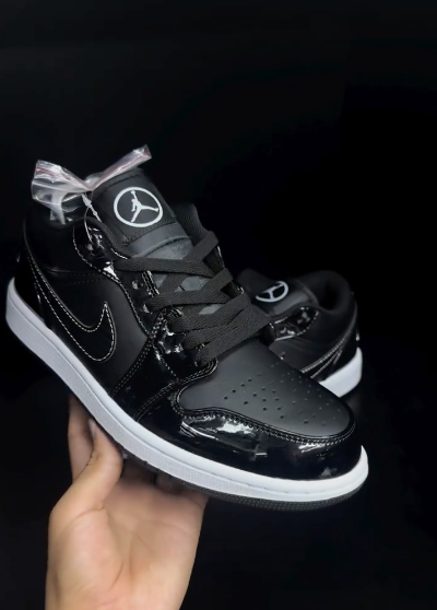 Кроссовки Nike Air Jordan 1 Low AllStar Retro Carbon черные