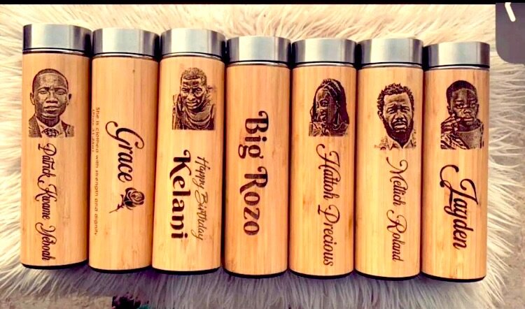 Customized Bamboo flask