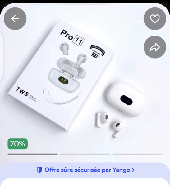 Écouteurs Bluetooth Pro 11