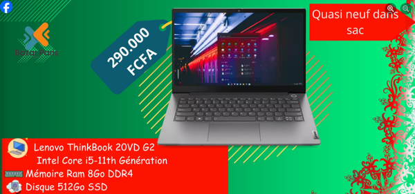 Ordinateur portatif  Lenovo ThinkBook 20VD G2