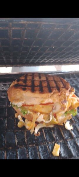 Délicieux panini grillé