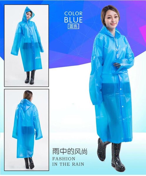 Imperméable Bleu pour Adultes