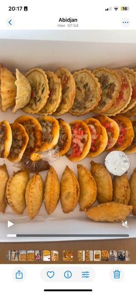 Pastel mini pizza quiche