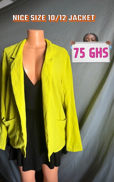 Cute lime green jacket