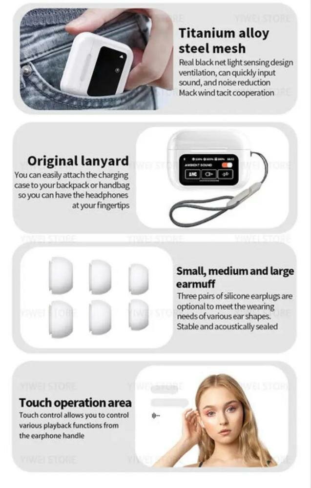 A9 pro+ touch wireless air pods