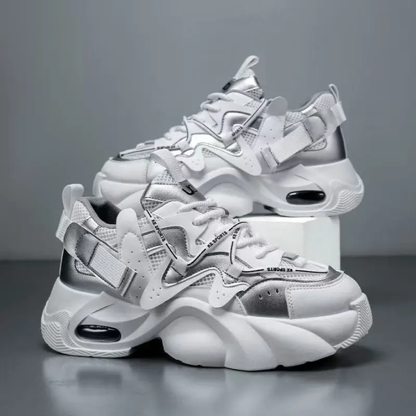 Sneakers dorées modernes