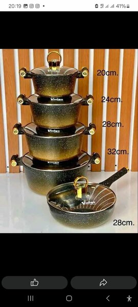 High grade granite cookware