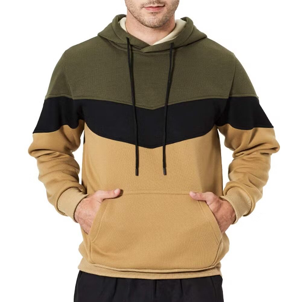 Hoodie à capuche multicolore