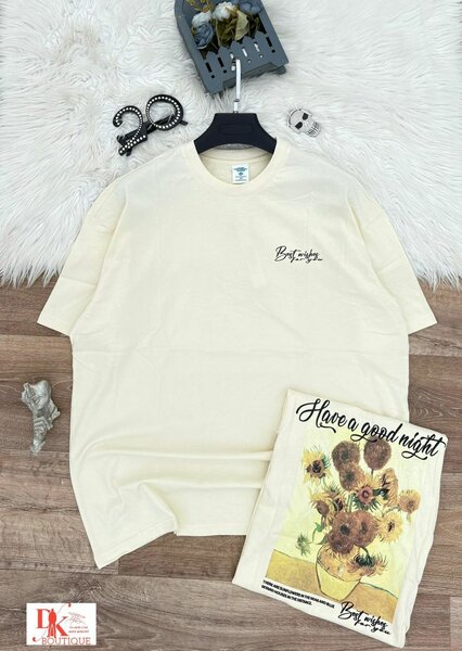 T-shirt imprimé unisexe