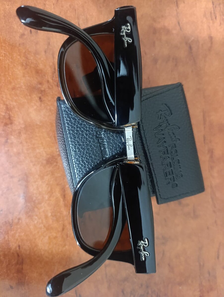 Folding ray ban solaire