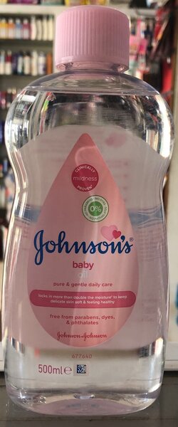 JOHNSONS BABY OIL 500ML