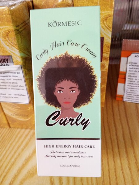 Crème Soin Cheveux Bouclés