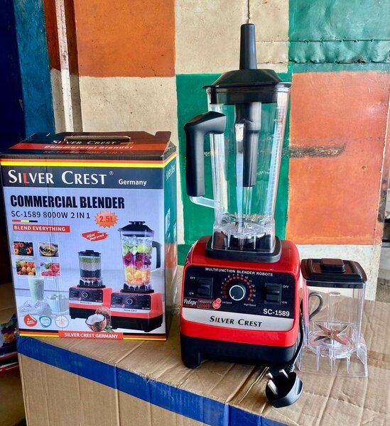 8 blades Silver crest blender 8000w