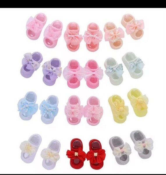 Chaussons Bébé avec Nœud Papillon