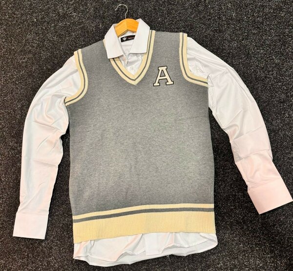 Complet homme chemise +cardigan