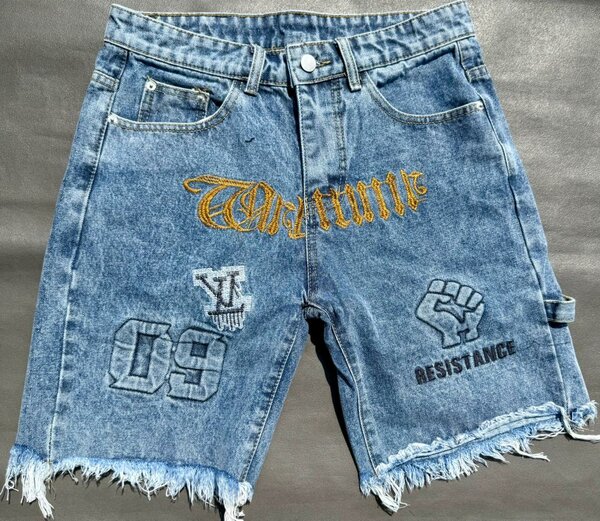 Shorts en jean streetwear