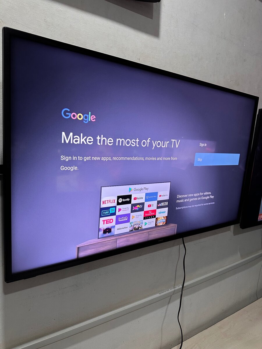 50inches full digital android smart 4k HITACHI TV