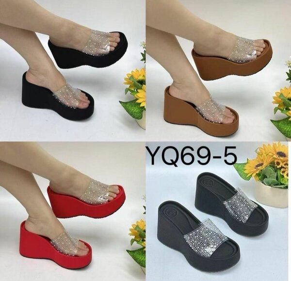 Légèreté Sandales à Talons Compensés