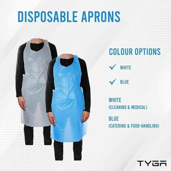 100 Disposable Aprons